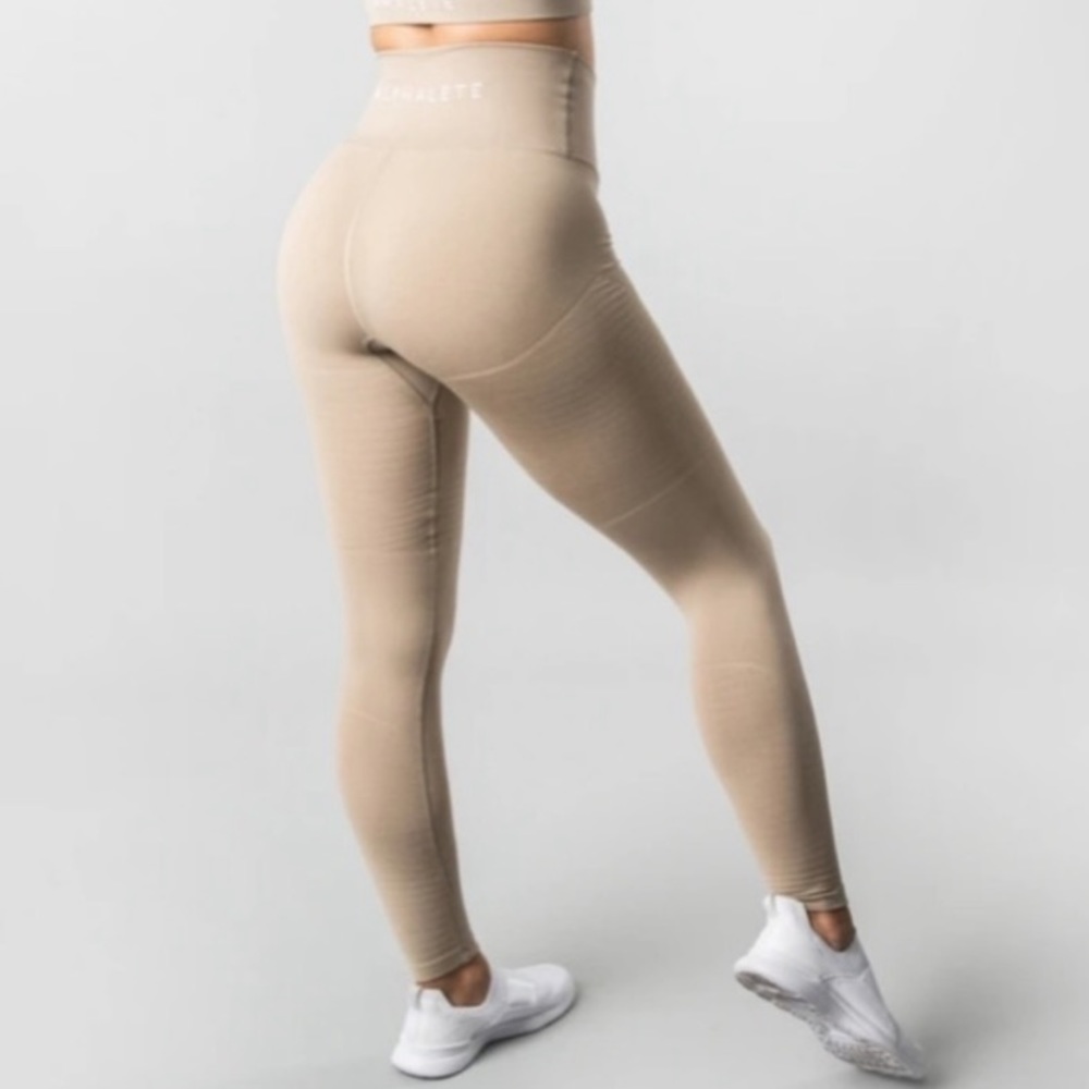 Taupe Alphalete R6 Revival Leggings